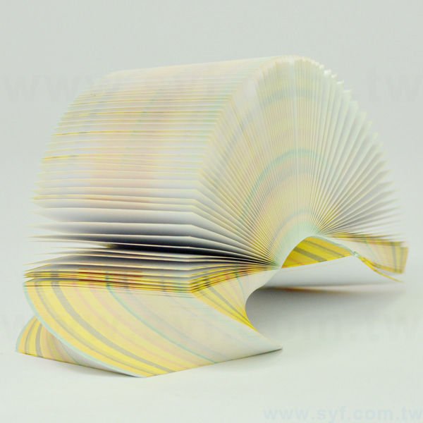 紙磚-旋轉造型-單面彩色印刷 